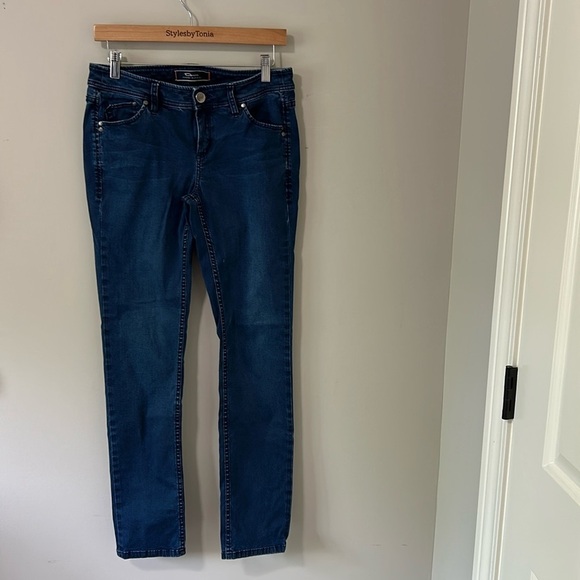 Tommy Bahama Jean Womens Afton Denim Skinny Stretch Mid Rise Pant Sz 6 - Picture 2 of 14